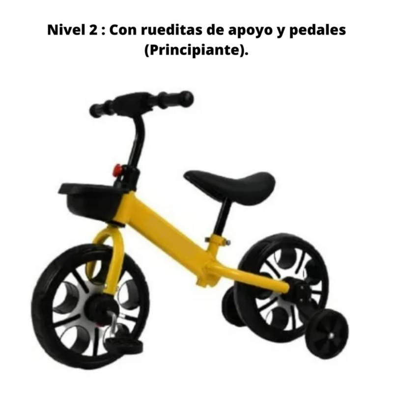 BICICLETA DE EQUILIBRIO 3 EN 1 ENVÍO GRATIS TODO CHILE